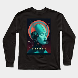 The Sirens of Uranus Sci Fi Parody Long Sleeve T-Shirt